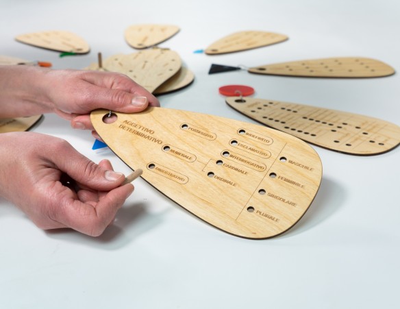 LENAS - IL RICCIO DELLE PARTI DEL DISCORSO