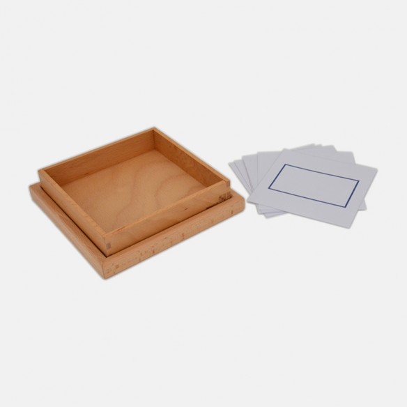 SOLIDI GEOMETRICI PICCOLI CON VASSOIO