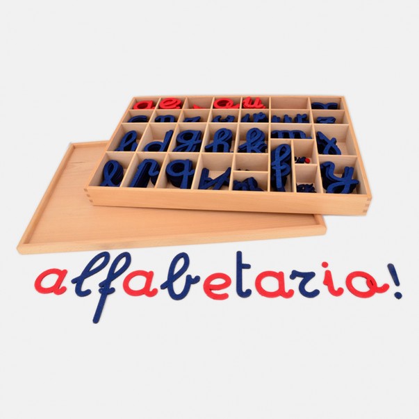 ALFABETARIO MOBILE - CORSIVO EUROPEO