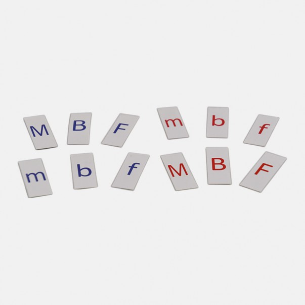 ALFABETO STAMPATO (ROSSO O BLU)