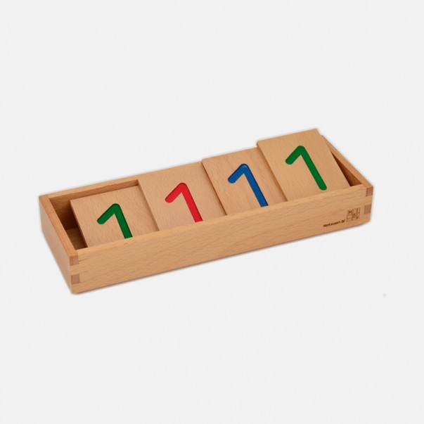 WOODEN CARDS FOR INTRODUCTION TO DECIMAL SYMBOLS