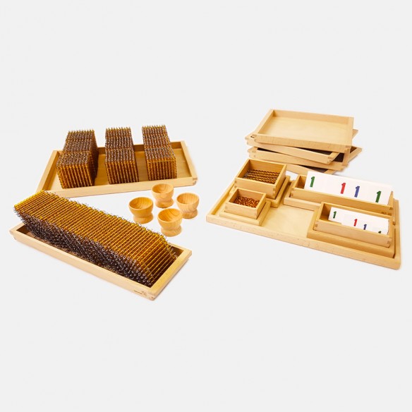 COMPLETE DECIMAL SYSTEM (WITH GLASS BEADS)