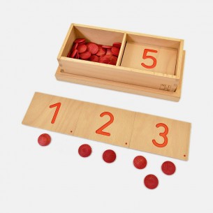 NUMERALS AND COUNTERS WITH NUMERAL TABLETS AND BOX