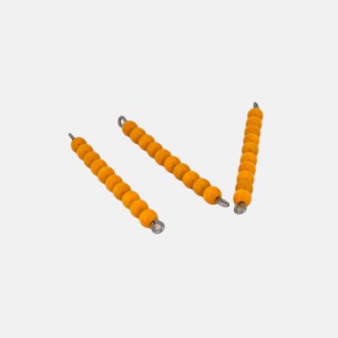 10 GOLDEN BEAD BARS (WOOD)