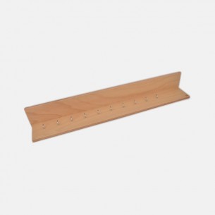 WOODEN SHELF FOR THE SHORT BEAD CHAINS
