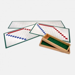 SUBTRACTION BOARDS WITH WOODEN CHIPS
