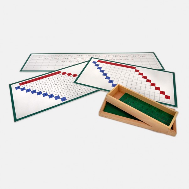 SUBTRACTION BOARDS WITH WOODEN CHIPS