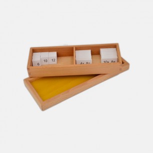 MULTIPLICATION OPERATIONS CHARTS WITH BOX