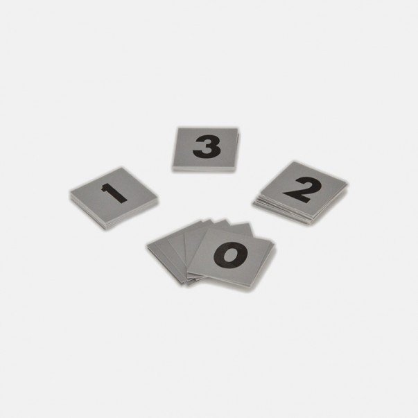 DIGITS FOR THE FLAT BEAD FRAME (BOX EXCLUDED)