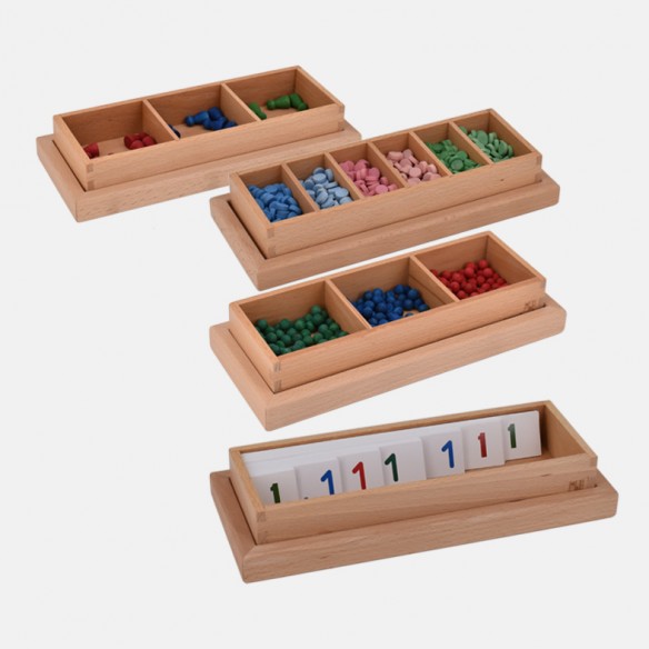 MATERIALI PER LA TAVOLA DEI NUMERI DECIMALI