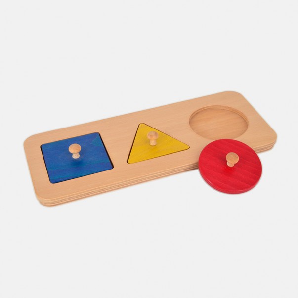 GEOMETRY INSET: SQUARE, TRIANGLE, CIRCLE