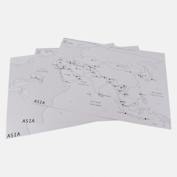 CARTE PER L'INCASTRO DELL'ASIA
