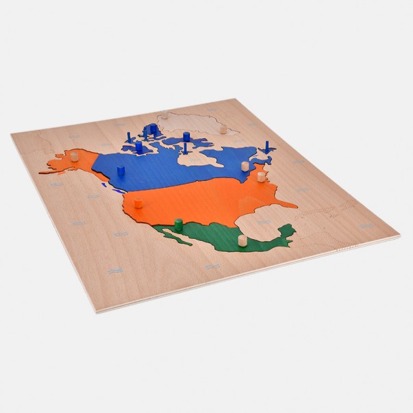 NORTH AMERICA WOODEN INSET (WITHOUT DRAWER)