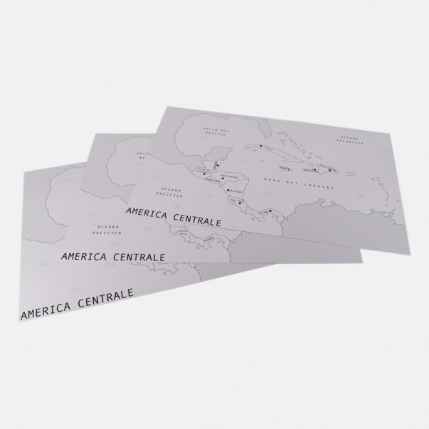 CARTE PER L'INCASTRO DELL'AMERICA CENTRALE
